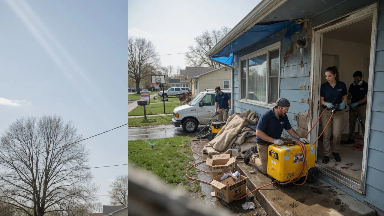 Basement Flood Cleanup in Branford, CT near me